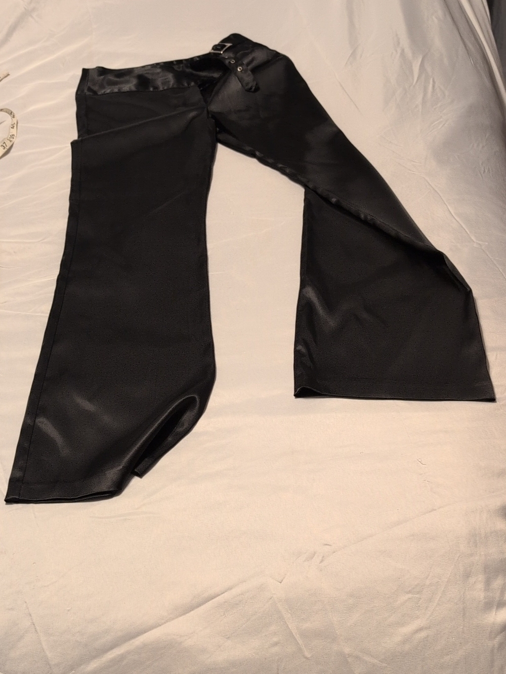 Star City Black Wide-Leg Dress Pants